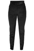 Culotte Vènerie Femme demi-saumur velours Noir