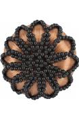 Filet Perles Noires pour chignon