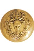 Bouton Cerf Saint Hubert