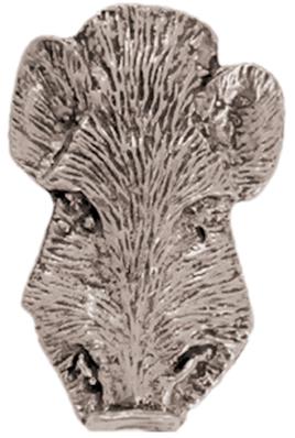Pin's unicolore tête de sanglier
