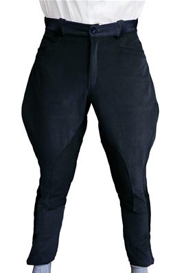 Culotte Vènerie saumur velours bleu nuit